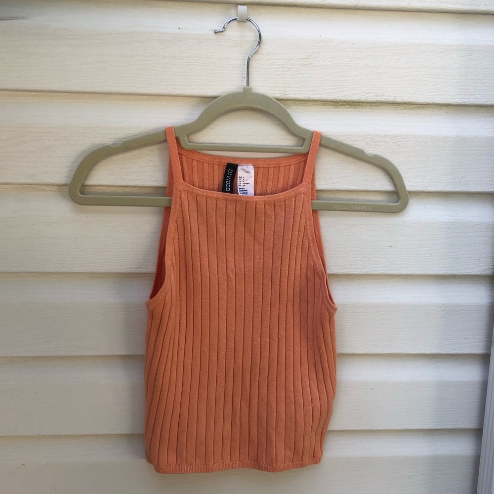 Peach/Orange Crop Top